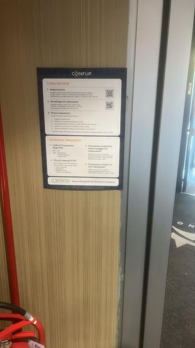 Images CoinFlip Bitcoin ATM - Sala Bingo Zara (Marche)