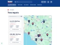 Website Screenshot Trony Sesto Fiorentino