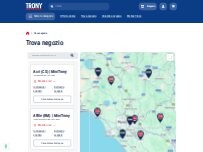 Website Screenshot Trony Fiorano Modenese