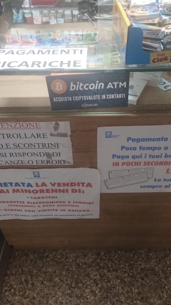 Images CoinFlip Bitcoin ATM - Edicola Tabaccheria di Bompieri Simone (Gozzolina)