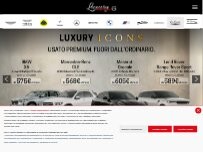 Website Screenshot Gino Luxury Hub