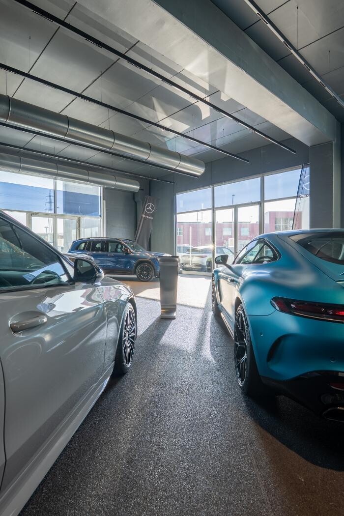 Images Gino Mercedes e Smart Livorno