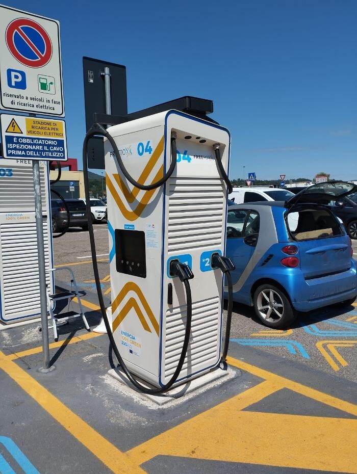 Images Free to X Charging Station