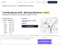 Website Screenshot CoinFlip Bitcoin ATM - BarCode (Stazione)