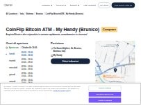 Website Screenshot CoinFlip Bitcoin ATM - My Handy (Brunico)