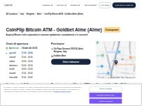 Website Screenshot CoinFlip Bitcoin ATM - Goldbet Alme (Alme)