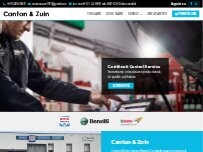 Website Screenshot Canton & Zuin Castrol Service