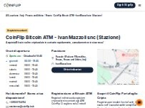 Website Screenshot CoinFlip Bitcoin ATM - Ivan Mazzoli snc (Stazione)