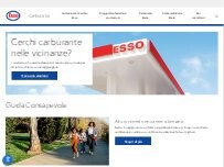 Website Screenshot Esso