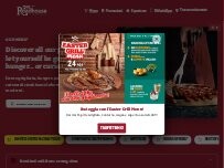 Website Screenshot Roadhouse Restaurant Bari Blu