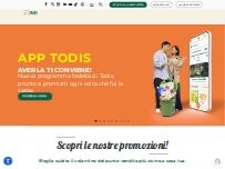 Website Screenshot Todis - Supermercato (Mondragone, Via Giovanni Pascoli)
