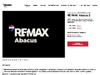 Website Screenshot RE/MAX Abacus 2