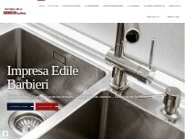 Website Screenshot Impresa Edile Barbieri | Servizi di Ristrutturazioni