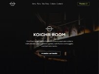 Website Screenshot Koicha Room