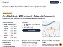 Website Screenshot CoinFlip Bitcoin ATM - Tabacchi Caravaggio (Piave - Caravaggio)