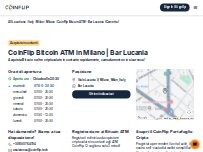 Website Screenshot CoinFlip Bitcoin ATM - Bar Lucania (Corvetto)