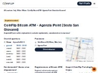 Website Screenshot CoinFlip Bitcoin ATM - Agenzia iPoint (Sesto San Giovanni)