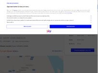 Website Screenshot Negozio Sky Service | Audio Video Center