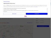 Website Screenshot Negozio Sky | Milanofiori