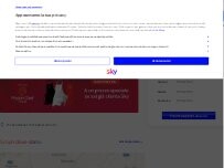 Website Screenshot Negozio Sky | Auchan Rescaldina
