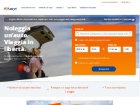 Website Screenshot Budget Autonoleggio - Terranuova Bracciolini
