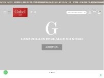 Website Screenshot Gabel CASA - Biancheria per la casa