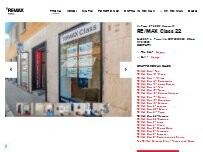 Website Screenshot RE/MAX Class 22
