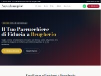Website Screenshot Nuova Immagine Silvia Parrucchieri