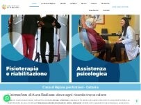 Website Screenshot Casa di Riposo Catania - Aura Radiosa