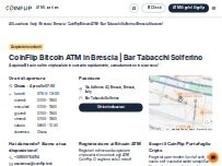 Website Screenshot CoinFlip Bitcoin ATM - Bar Tabacchi Solferino (Brescia Stazione)