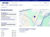 Website Screenshot Action Sesto San Giovanni C.C. Vulcan