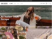 Website Screenshot GUESS ACCESSORIES