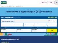 Website Screenshot Alamo Rent A Car