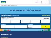 Website Screenshot Alamo Rent A Car