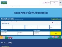 Website Screenshot Alamo Rent A Car