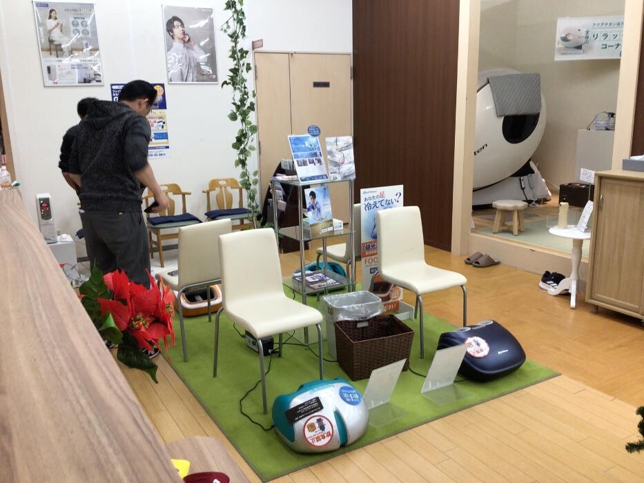 Images ファイテンショップ はるやま長浜店 IPコーナー(疲労回復コーナー)併設