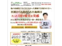 Website Screenshot Green Leaf 整体院