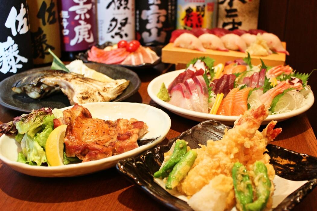 Images 海鮮居酒屋 まんげつ 五反田店 すしと刺身