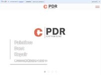 Website Screenshot CAPTAIN-DENT
