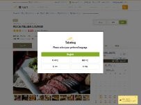 Website Screenshot ROCA ITALIAN LOUNGE