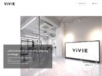Website Screenshot VIVIE 福岡天神店