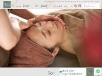 Website Screenshot fon beauty【肌質改善/育毛促進】