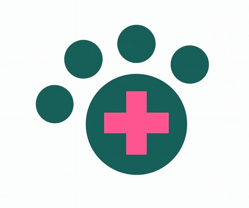 モモ動物病院 Logo