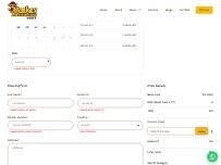 Website Screenshot Monkey Adventure Kart SHIBUYA