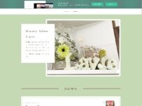 Website Screenshot Beauty Salon Lavie