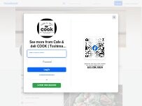 Website Screenshot カフェ&デリ クック