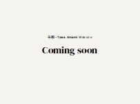 Website Screenshot 斗和-Towa Amami