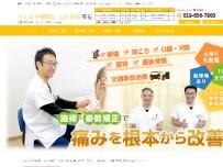 Website Screenshot げんきや接骨院・はり灸院 雫石