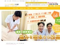 Website Screenshot げんきや接骨院・はり灸院 武蔵野