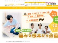 Website Screenshot げんきや接骨院・はり灸院 北砂